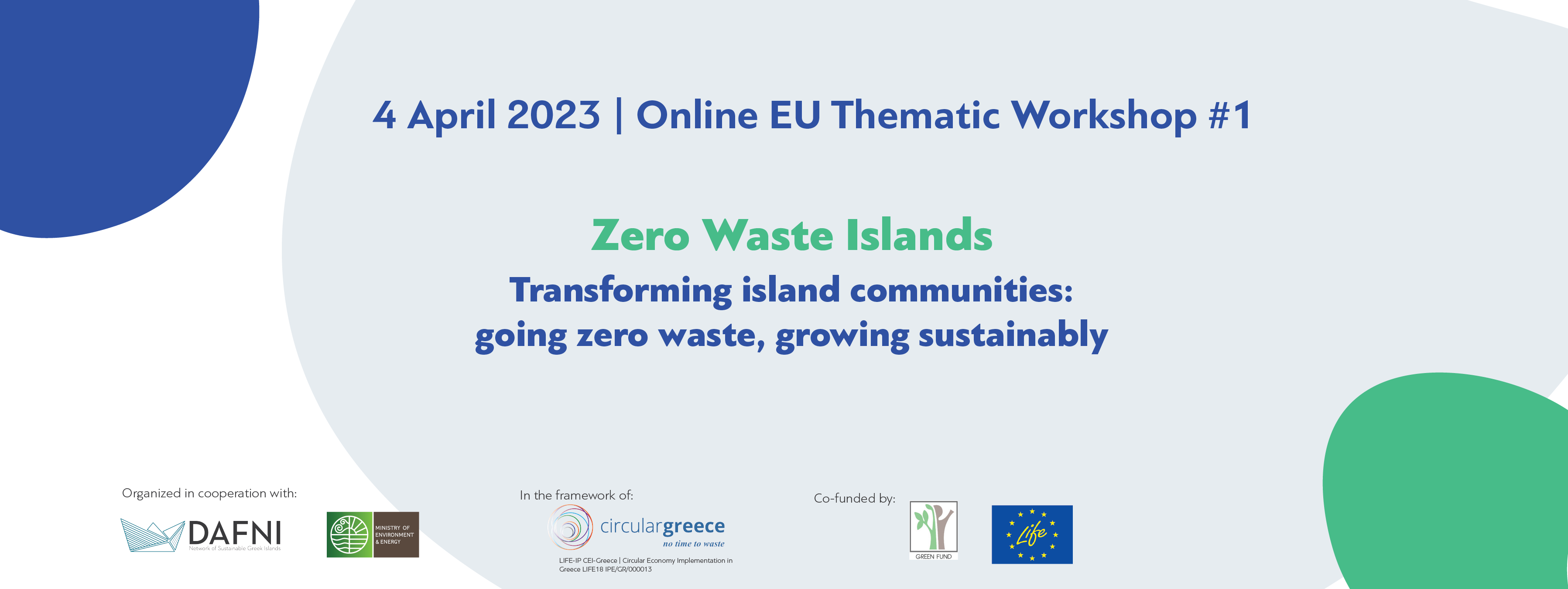 1st EU thematic workshop “Zero Waste Islands” | Presentations